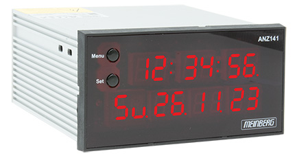 NTP Display ANZ141/NET - Time and Date Display with NTP synchronised Reference