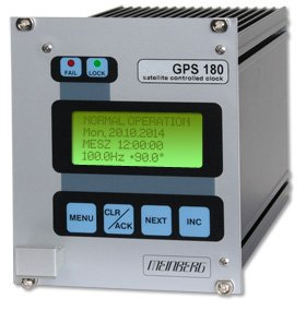 GPS Satellite Receiver with LC-Display and control pane