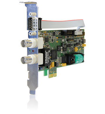 The GPS180PEX card from Meinberg has been designed to add ultra precise timestamping capabilities to your data aquisition and measurement applications.