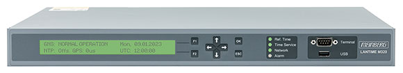NTP Time Server with integrated high end GNSS clock for stationary and mobile applications