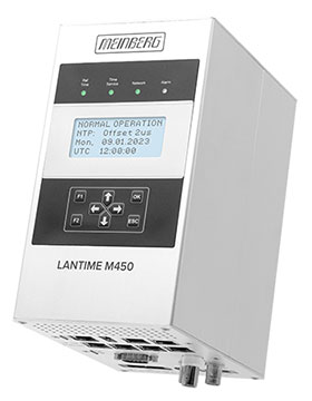 LANTIME M450/GPS NTP Time Server for industrial and telecom applications