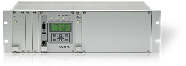 Meinberg LANTIME M900 Timeserver can be used all around the world to synchronize even the largest networks in computer centers
