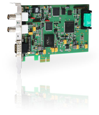 The board TCR170PEX is a standard height board for computers with PCI Express interface