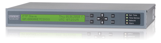 The Meinberg SyncBox/PTP simplifies a migration towards PTP/IEEE 1588 by providing a wide range of legacy time synchronization outputs