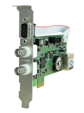 The board TCR180PEX is a standard height board for computers with PCI Express interface